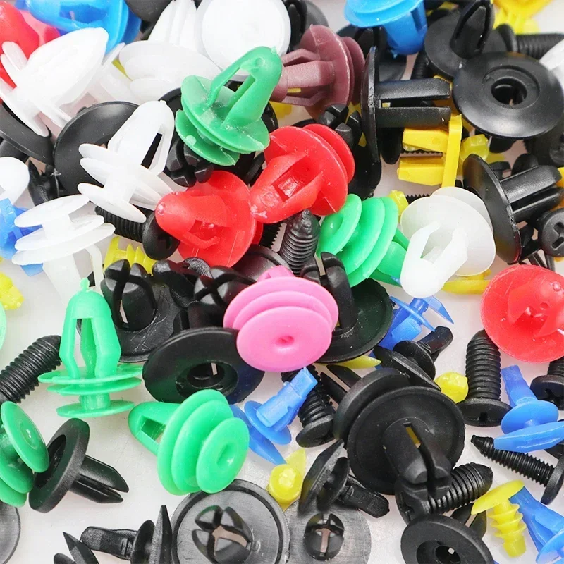 5-100pcs Car Clips Auto Fastener Random Mixed Car Bumper Clips Retainer Car Fastener Rivet Door Panel Liner Accessories