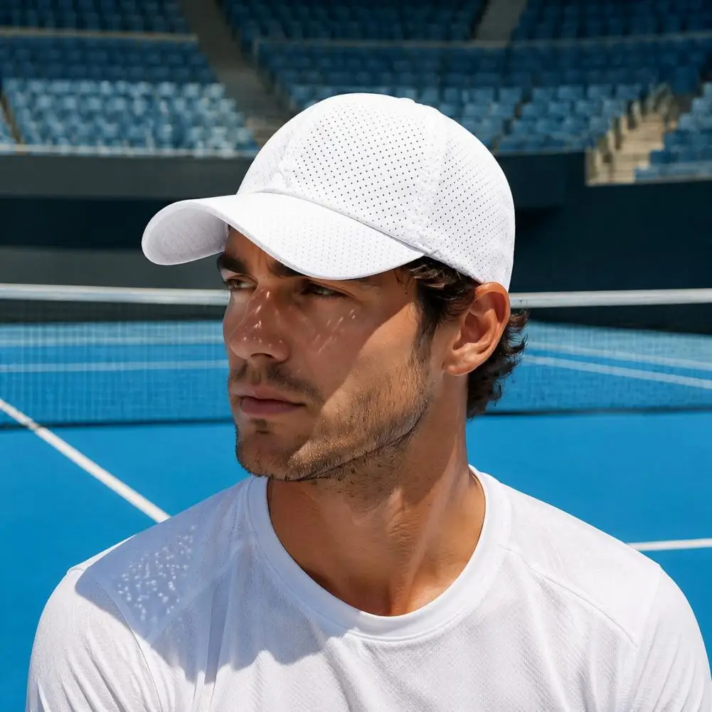 Sun Protection Hat for Hiking Thin Moisture Wicking Running Hat Breathable Baseball Cap for Men Women Quick-drying for Hiking