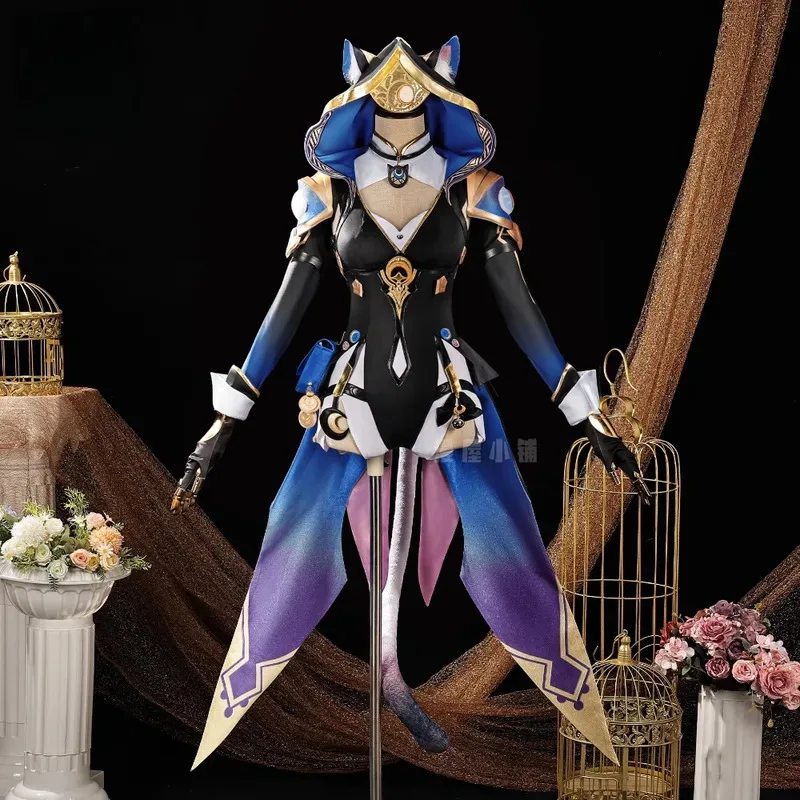 

Honkai Star Rail Cipher Cosplay Costume Uniform Cifera Hat Props Amphoreus Halloween Party Women Girls Carnival Outfits