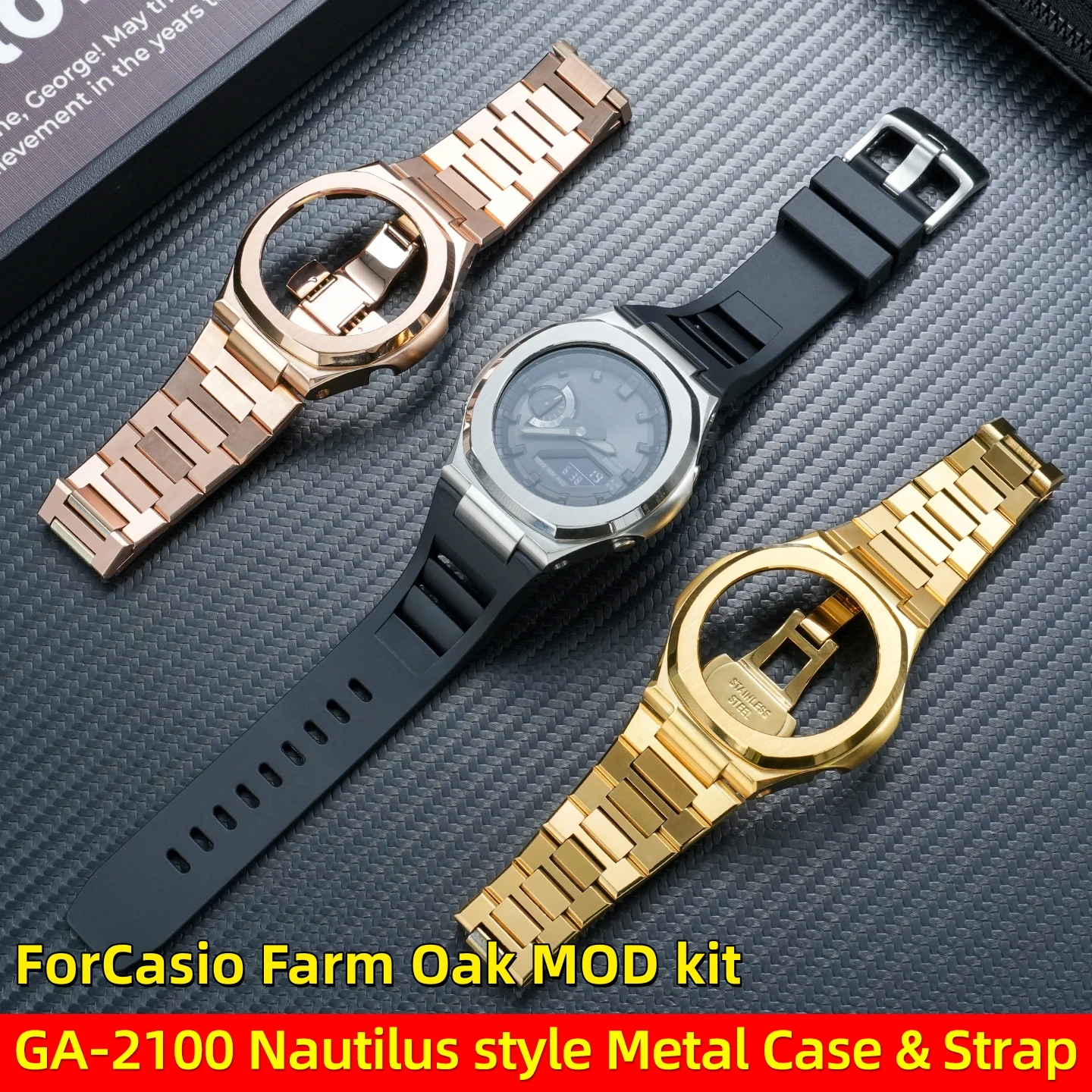cassa-e-cinturino-in-acciaio-stile-nautilus-modificati-ga2100-per-g-shock-casio-ga-2100-2110-b2100-lunetta-in-metallo-cinturino-in-gomma-accessori-per-orologio