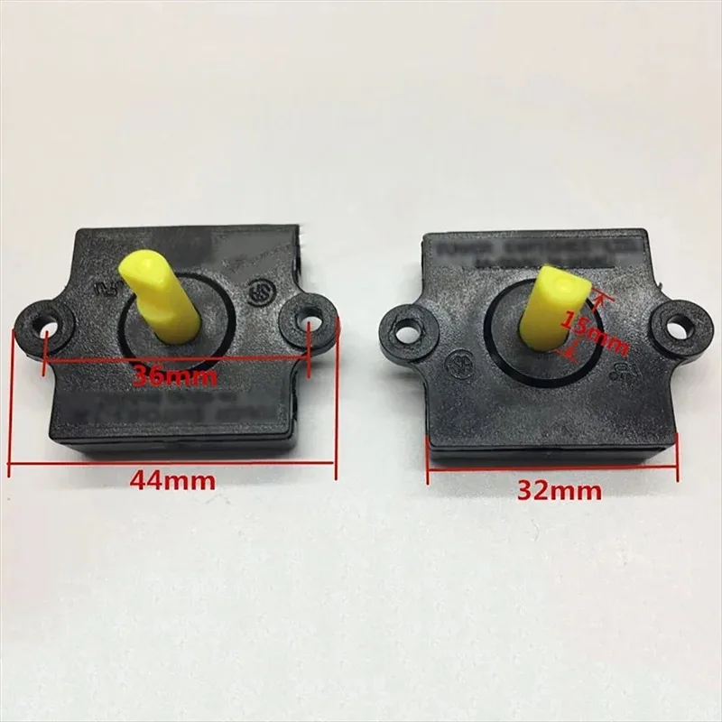 2pcs Universal Three-speed Square Rotary Switch for Electric Fan Replacement Shift Switch for Blender Juicer Repair Parts
