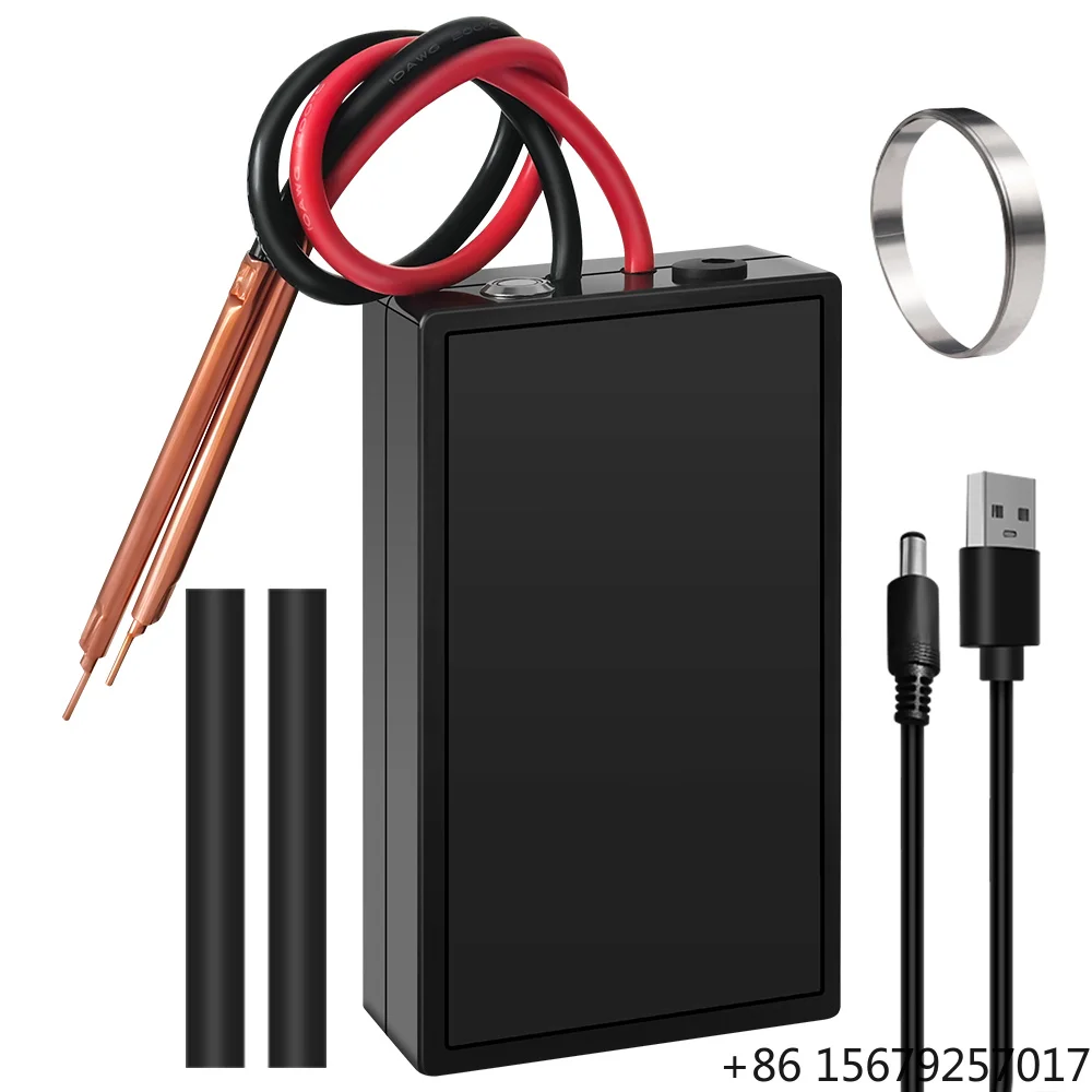 Portable Mini 6-Gear Adjustable Spot Welding Machine 0.15mm Nickel Sheet & 18650 Battery Spot Tool Electronic Components