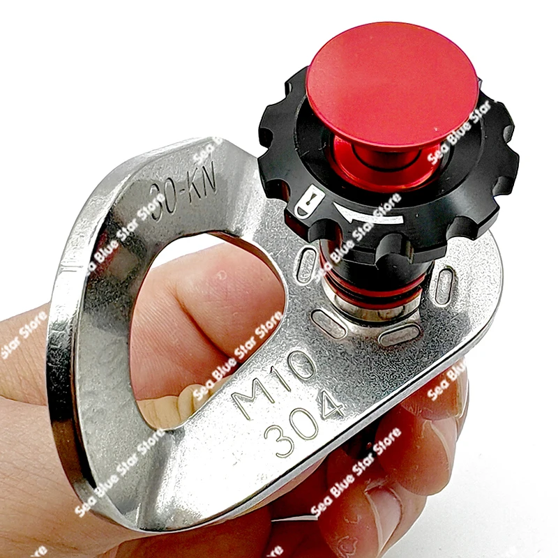Quick-release X80 Aerial Work Retainer Rock Climbing Expansion NailRemovable Anchor Point New M10 Rock Nail Anti-rotation