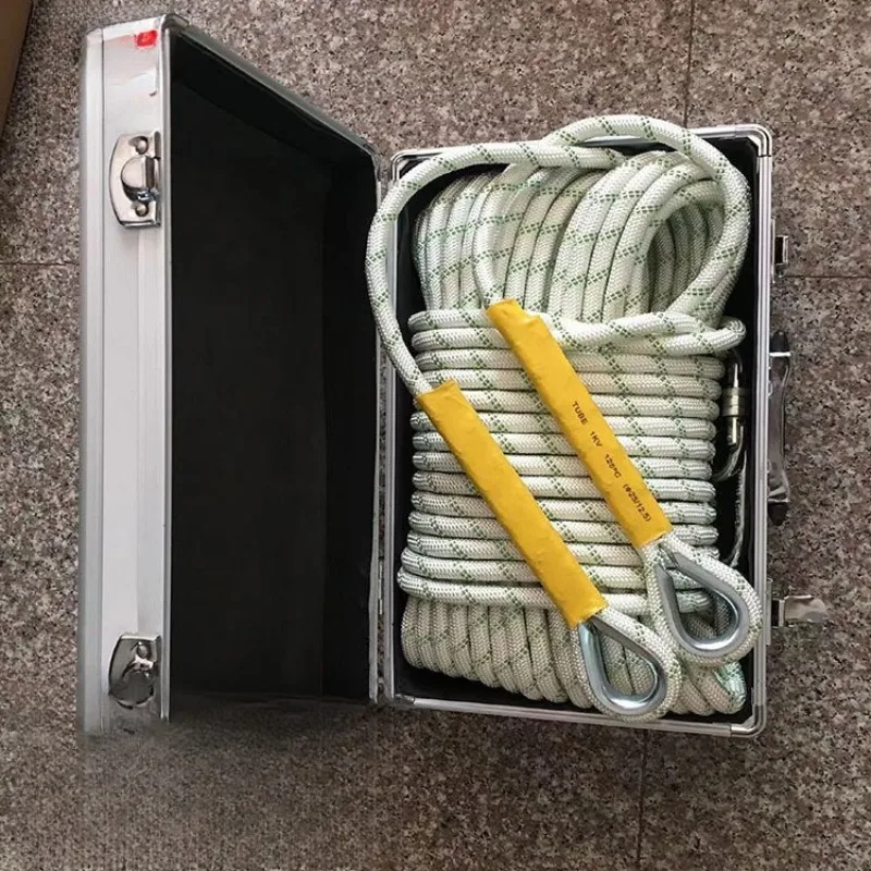 Reflective lifesaving rope Mine use fluorescent fluorescence duration Simple operation Rescue rope