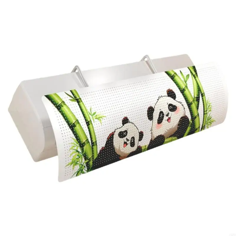 J6PE Anti Direct Blow Air Conditioner Deflector Wind Baffle สำหรับห้องนอนและสถานรับเลี้ยงเด็ก