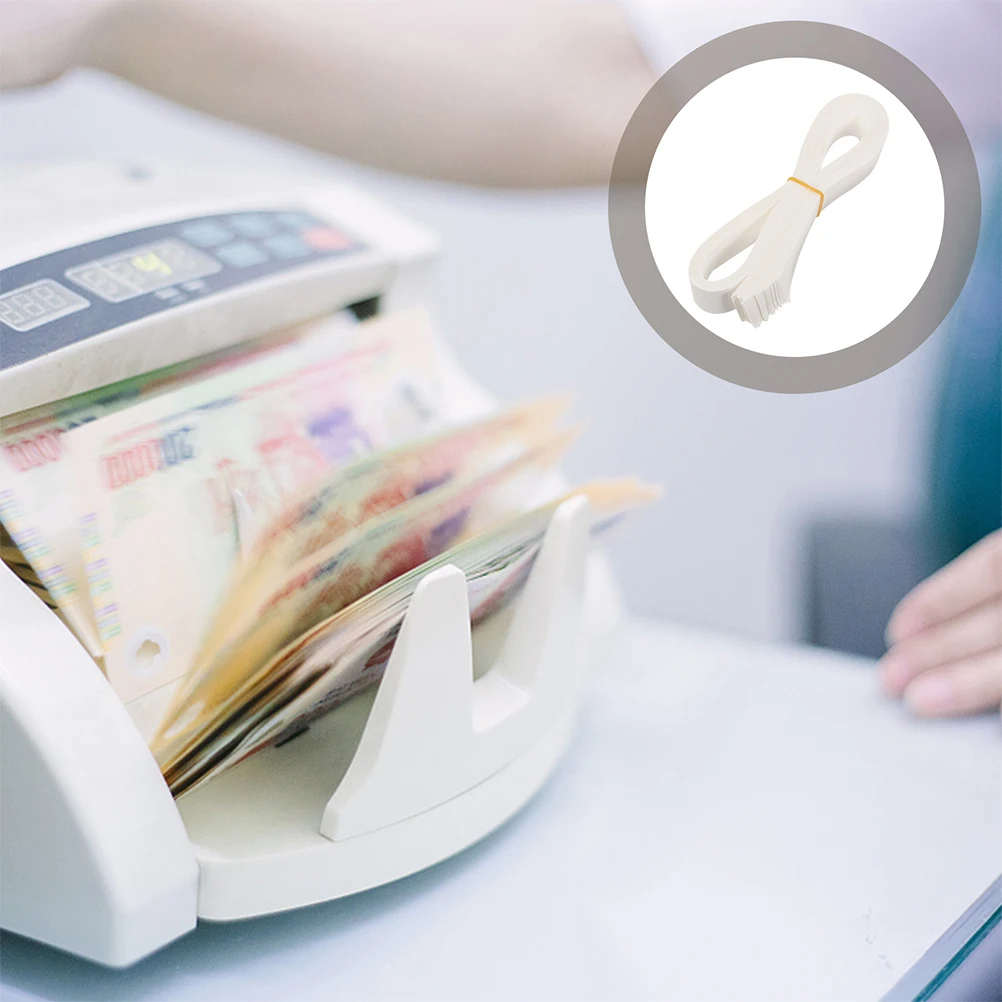 

200 Pcs White 36cm Money Wrappers for Bills Paper Bands Cash Straps Banknote Strapping Wrapping Organizers Storage
