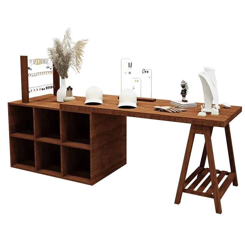 

Clothing store table display stand in the middle of the children's clothing store Nakajima display water table Internet celebrit