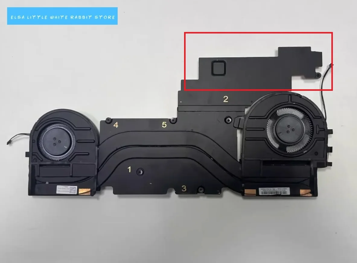 

ДЛЯ LENOVO ThinkPad X1Extreme P1 Gen4 ВЕНТИЛЯТОР Радиатор 5H41D34325 5H41D34326