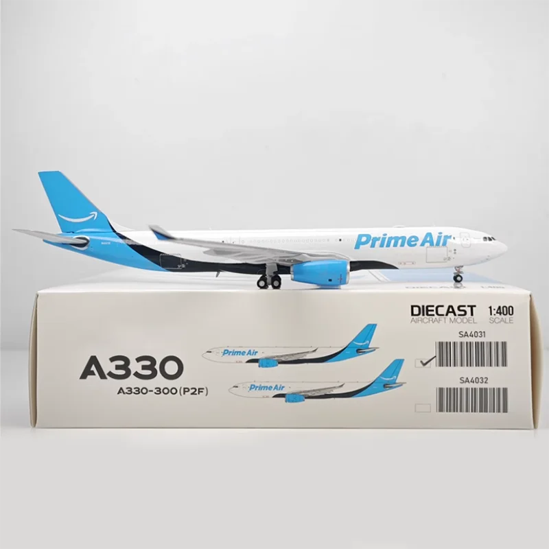 JC Wings Diecast 1:400 Scale SA4031 Amazon Prime Air A330-300P2F