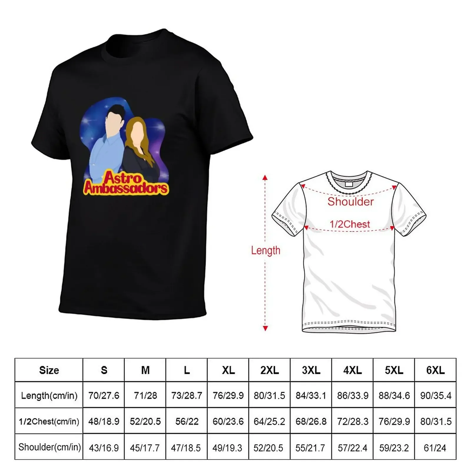 Astro Ambassadors Daniel & Daisy T-Shirt baggy shirts sports fans graphic tee shirt custom t shirt mens t shirt graphic