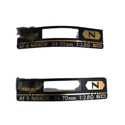 1PCS Brand-new for Nikon 24-70 Nameplate LOGO Lens Label Repair Parts