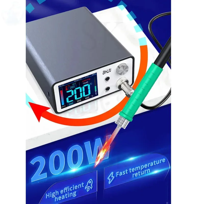 Aixun T3a 200w Lead-free Precision Soldering Station with T12/t245/936 Handle Soldering Iron Cartridges Tip Welding Iron Station
