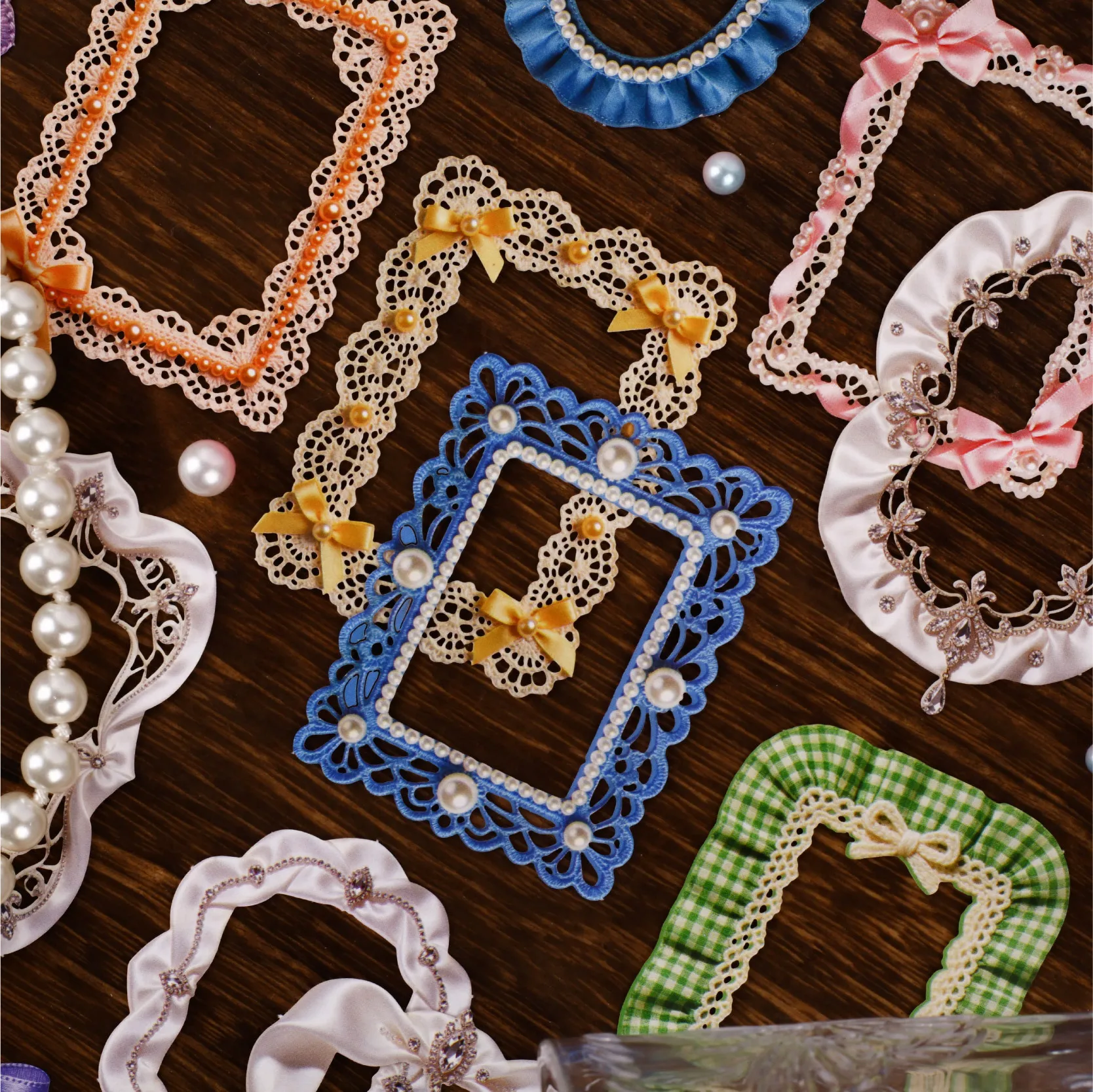 1 упаковка/8 шт. винтажных нак – обзор и цена Papercraft Supply Ribbon