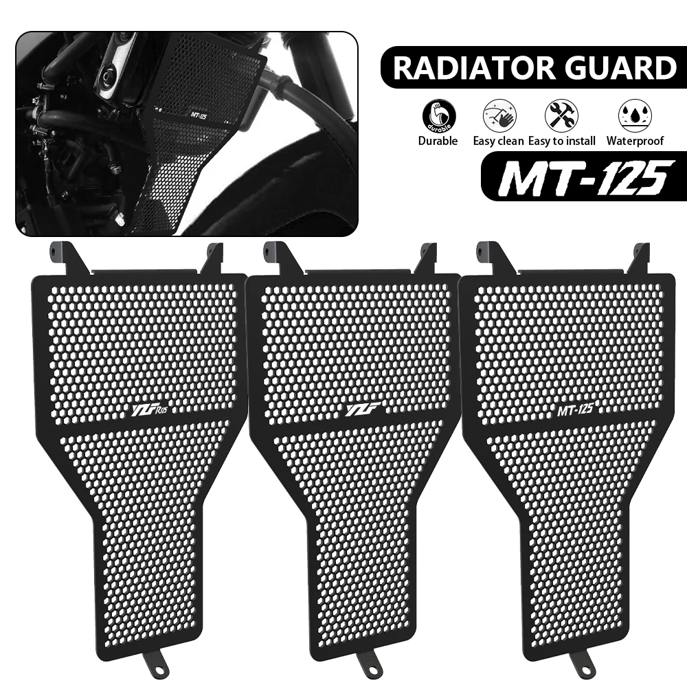 

FOR YAMAHA YZF R125 ABS 2011 2012 2013 2014 2015 2016 2017 2018 MT125 MT-125 2015 Radiator Engine Grille Guard Cover Protector