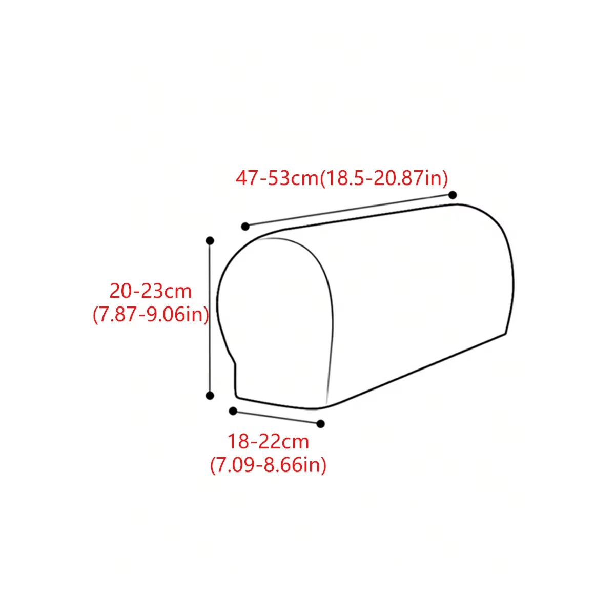 2pcs/set PU Leather Sofa Armrest Cover for Living Room Removable Arm Stretch Chair Protector Armchair Covers Armrest Couch