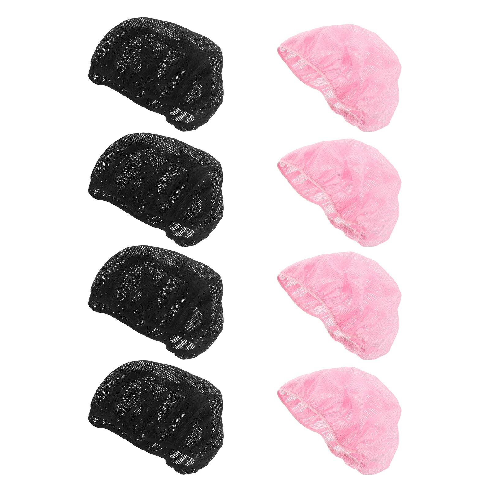 

8Pcs Breathable Sleep Bonnet Women's Mesh Hair Cap for Night Use Keeps Hairstyle Intact Easy Clean Reusable Design