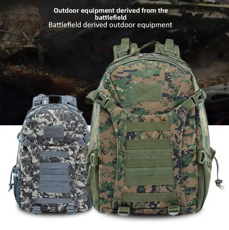35L 3D Outdoors Tactical Backpack Molle Assault Bag Waterproof Hunting Climbing Hiking Fishing Trekking Travel Mochila Rucksack