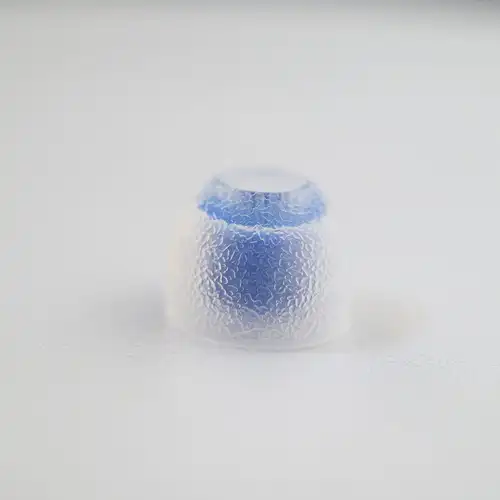 Imagen 1 del producto TANGZU Tang Sancai, textura mate, ranuras de diente recto, puntas de oreja de silicona de grado médico, tres tamaños