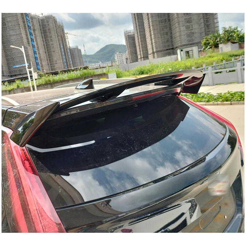 

Trunk Spoiler for Cadillac XT4 2018 2019 2020 Type TE Carbon Surface Car Rear Trunk Wing ABS Material Refit Accessories