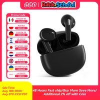 QCY T20 Wireless Headphones Bluetooth 5.3 TWS Earphones 13mm Big Driver HIFI Headset 4 Mics ENC HD Call Earbuds 68ms Low Latency