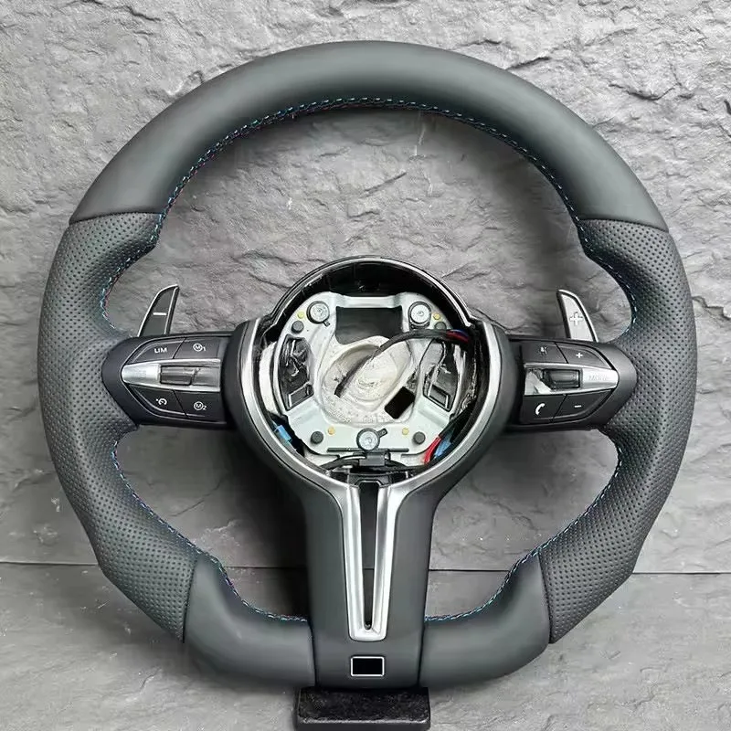 

for M3 M5 F10 F15 F12 F30 F32 F20 F22 F87 F12 F35 F36 E90 E70 Car Steering Wheel High Quality Sports Leather Steering Wheel