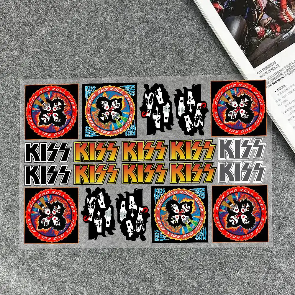 K-KISS Rock Band Stickers Auto Body Bumper Windows Motorcycle Laptop Walls Vinyl Decal Car Tuning Accessories view 3