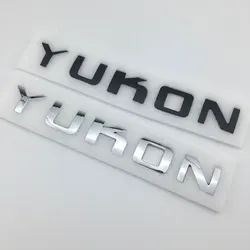 YUKON YUKON XL label car stickers For GMC CHEVOLET pickup modified accessories rear trunk badge door side logo decorate decal