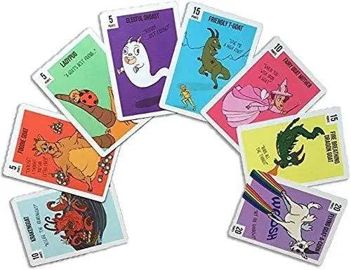 Gatwick Games Goat Lords, Hilarious, Addictive and Competitive Card Game with Goats, Best Card Games , Adults, Teens, and Kids