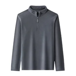 Zipper collar sweater classic