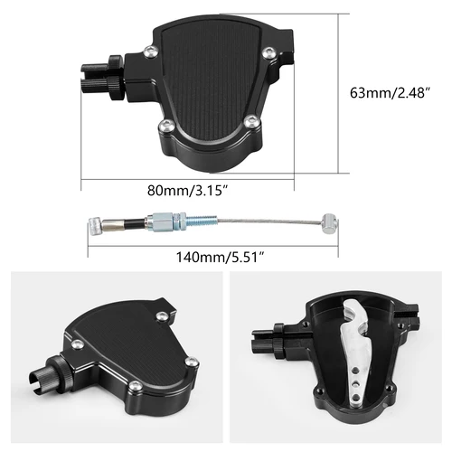 Imagen 2 del producto Sistema de Cable de tracción fácil de embrague acrobático para Yamaha YZ125 YZ250 YZ250F YZ450F WR250F WR450F TTR250 YZ 85 80 para Honda Suzuki Kawasaki