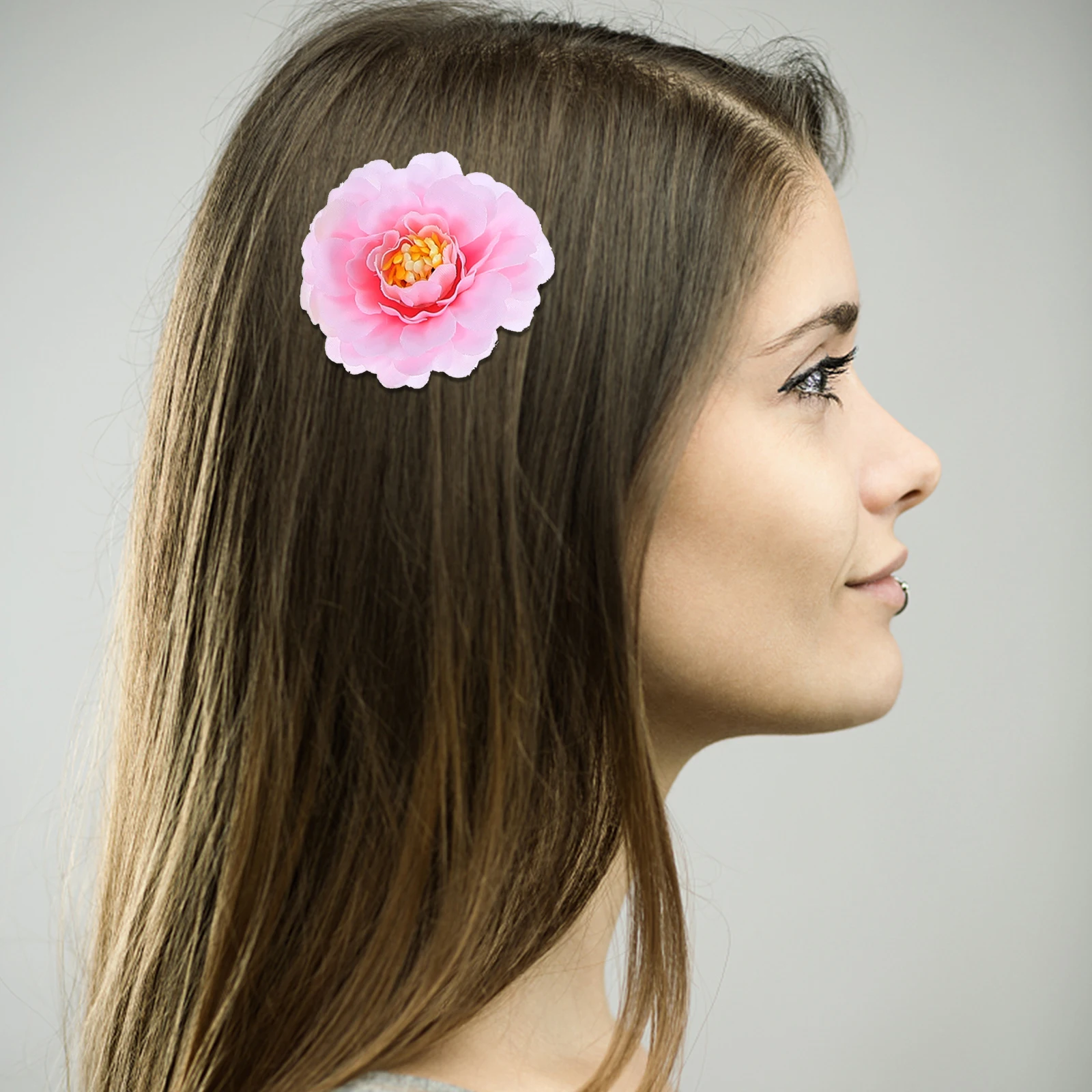 

18 Pcs Floral Hair Clips Women Small Metal Decorations Girls Accessories Bridal Wedding Party Everyday Use Hairpins