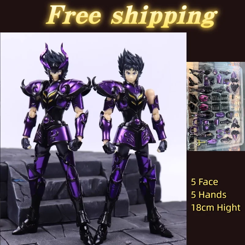 

В наличии: Фигурка Saint Seiya Myth Cloth EX Gemini Saga с поврежденной броней Hades Surplice Dark Gold Knights of the Zodiac (модель CS)
