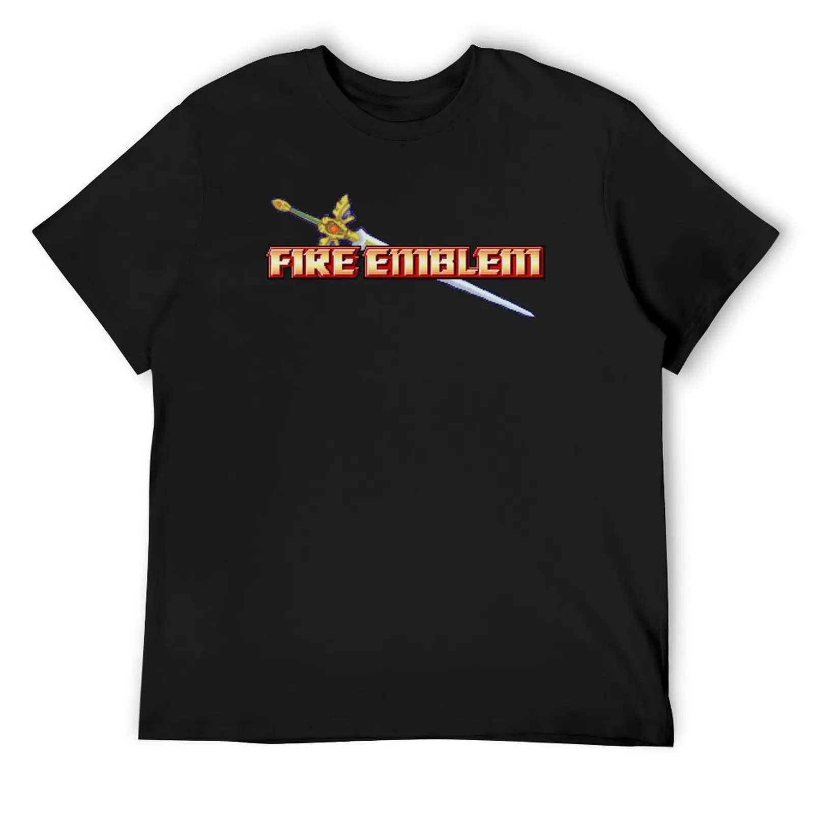 

Fire Emblem (GBA) Title Screen Ver 2.0 T-Shirt funny shirt cotton summer top kawaii clothes fitted t shirts for men