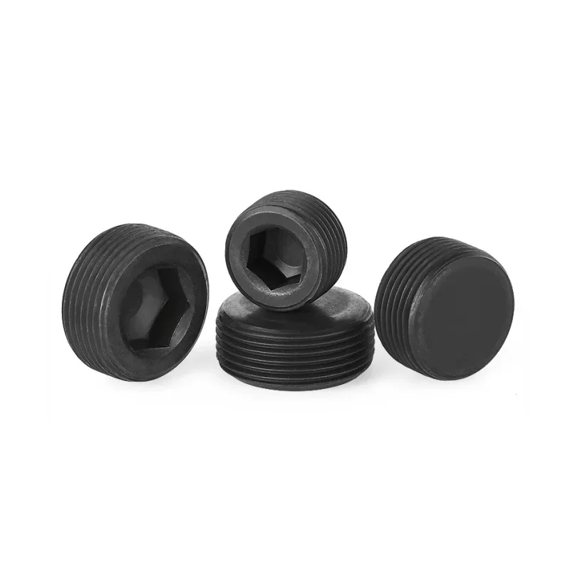 Grade 12.9 Hex Socket Set Screws M10 M12M14M16M18 M20 M22 M24 M26 M27 M28 M30 M33 Carbon Steel Pipe Oil Plug Headless Grub Screw