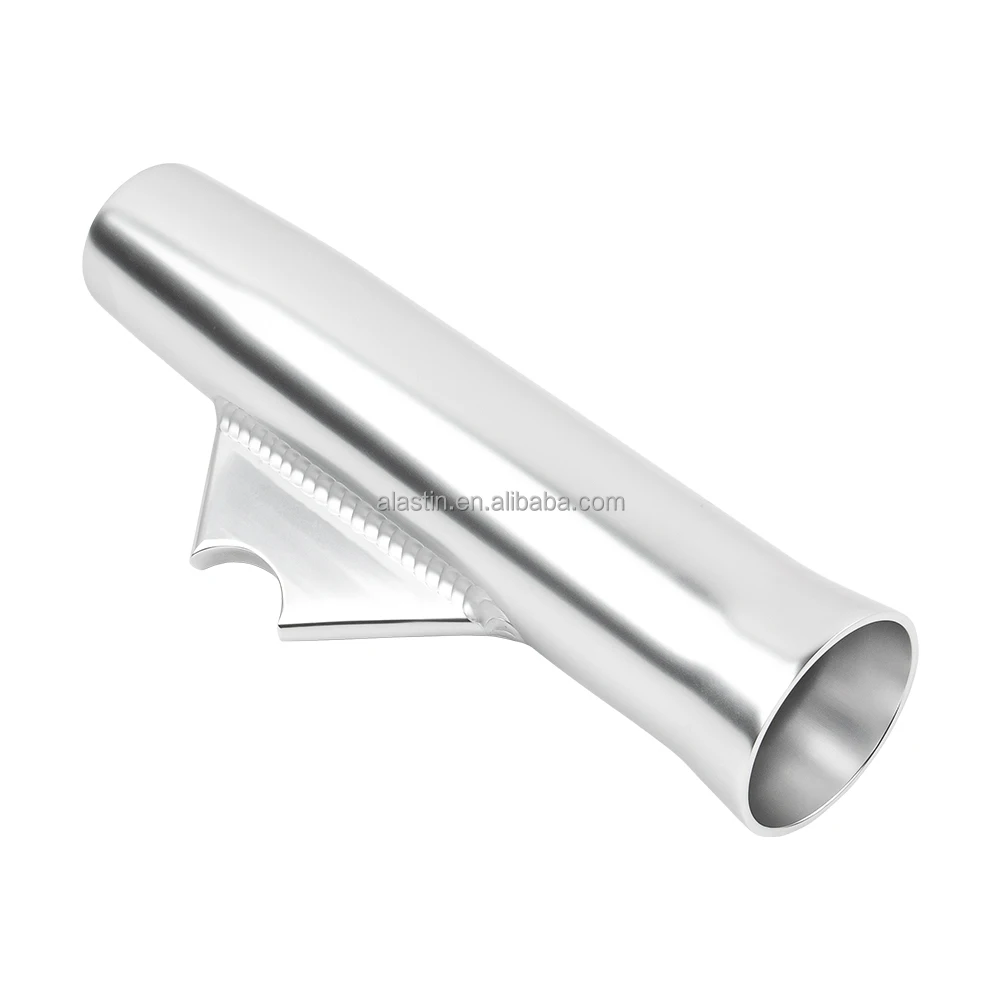

Marine Hardware Aluminum Alloy Anodizing Treatment Single-tube Fishing Rod Holder