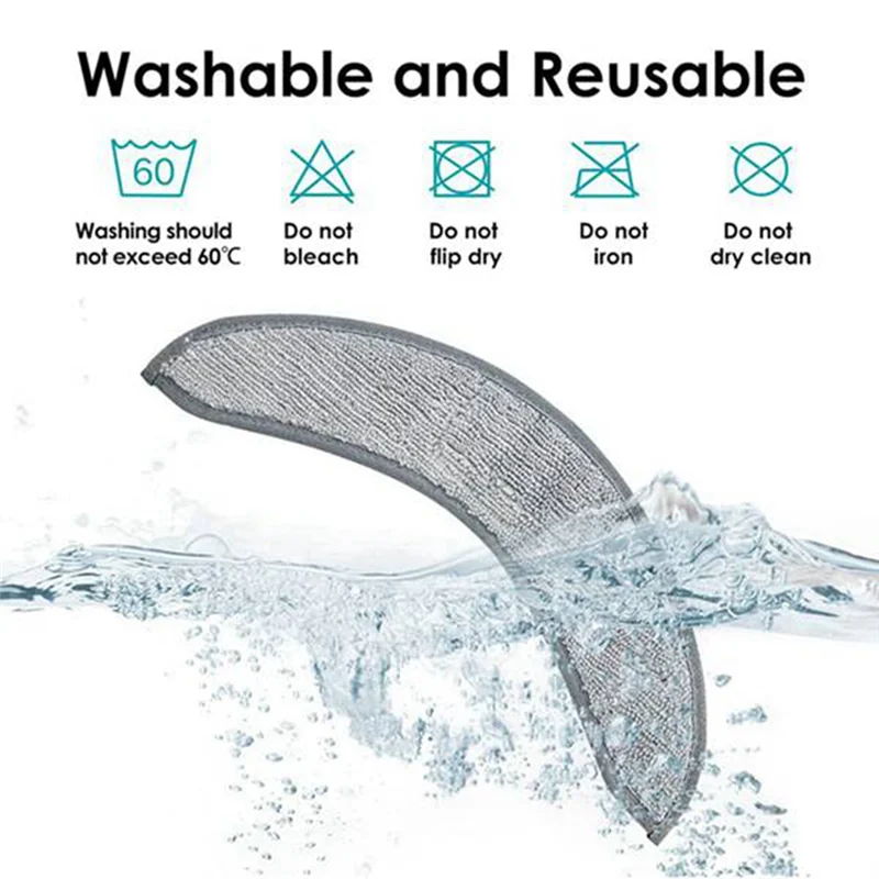 -A90P 12Pack Replacement Mop Pads For Irobot Roomba Combo J7+ Robot Vacuum, Reusable Microfiber Mopping Pad Replacement Parts