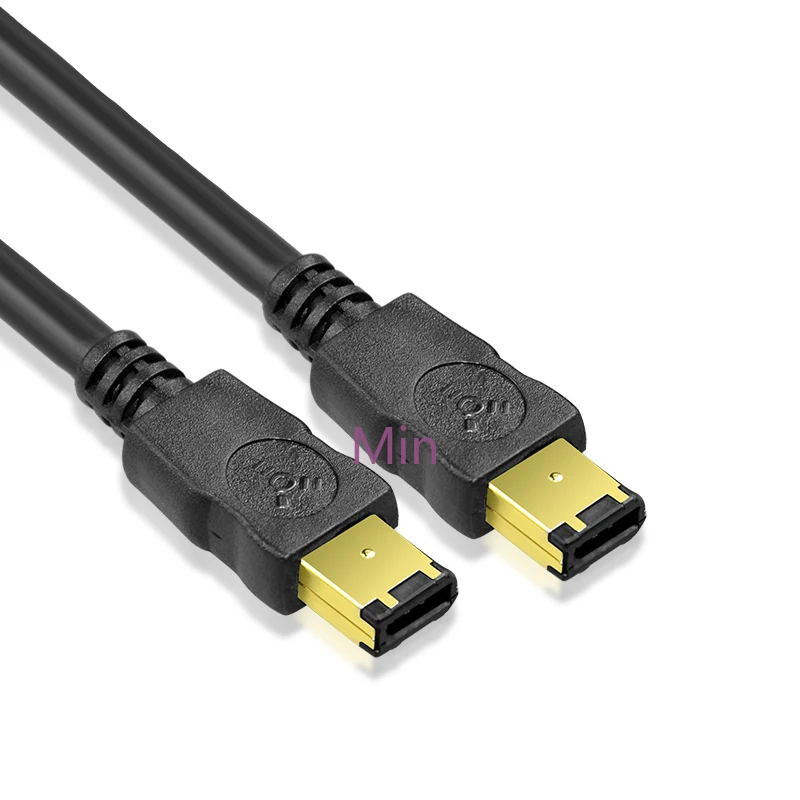 Cable de Datos IEEE1394A, IEEE 1394 6P a 6P, Cable Industrial para Cámara de 6 Pines, Firewire 400 Mbps, 1.5m 3m 5m 10m 15m