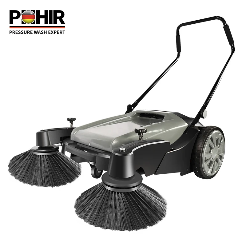 

Walk-behind Hand Push Handheld Manual Road Sweeper Manual Floor Sweeper Electric 30 Shanghai Provided PLC Descaling / Stripping