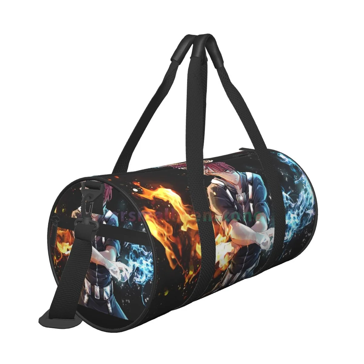My foreAcademia-Sac de sport de voyage, sac de yoga, entraînement, sac à dos durable, sacs à main ronds, sacs de fitness en plein air