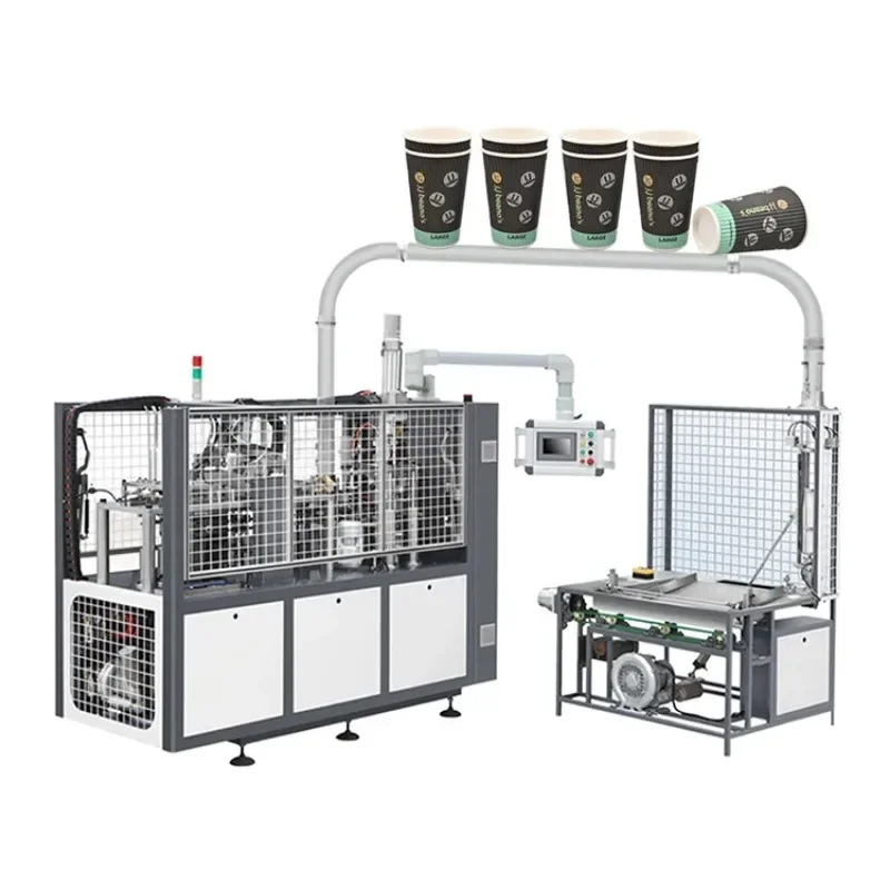 Production Line Machine for Hot Cold Drink Paper Cup Making Machine Fully Automatic Paper Cup Making Machine Factory