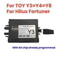 Original Toyota immobilizer box 89780 Y3 Y4 Y8 with 8A chip already programmed plug and play For Toyota Hilux Fortuner 2019 Flip