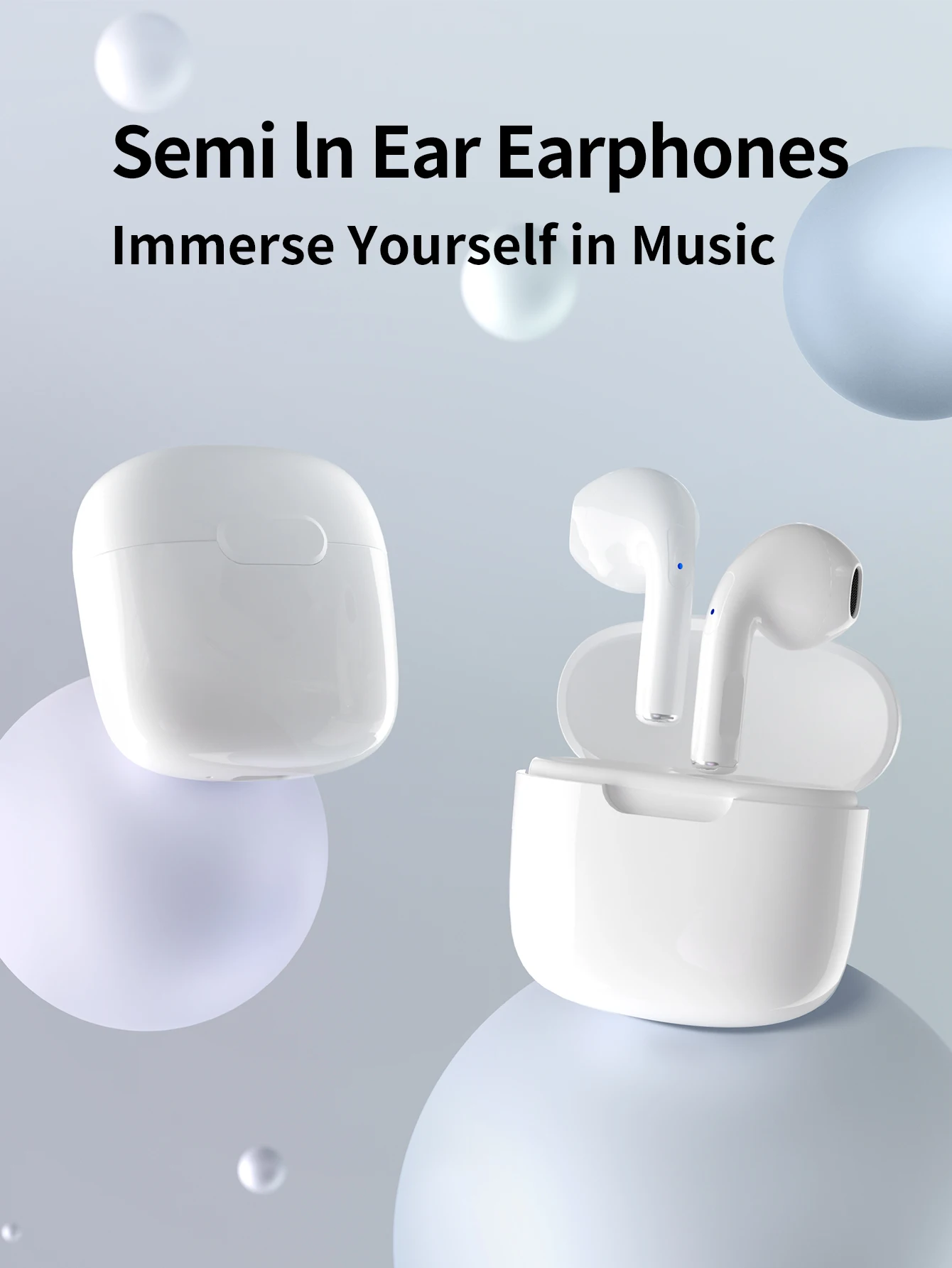 TWS A2 Pro Wireless Bluetooth Earphone Mini Earpone Headset Hifi Stereo Sound Headset Sport Earbuds Waterproof Headphones