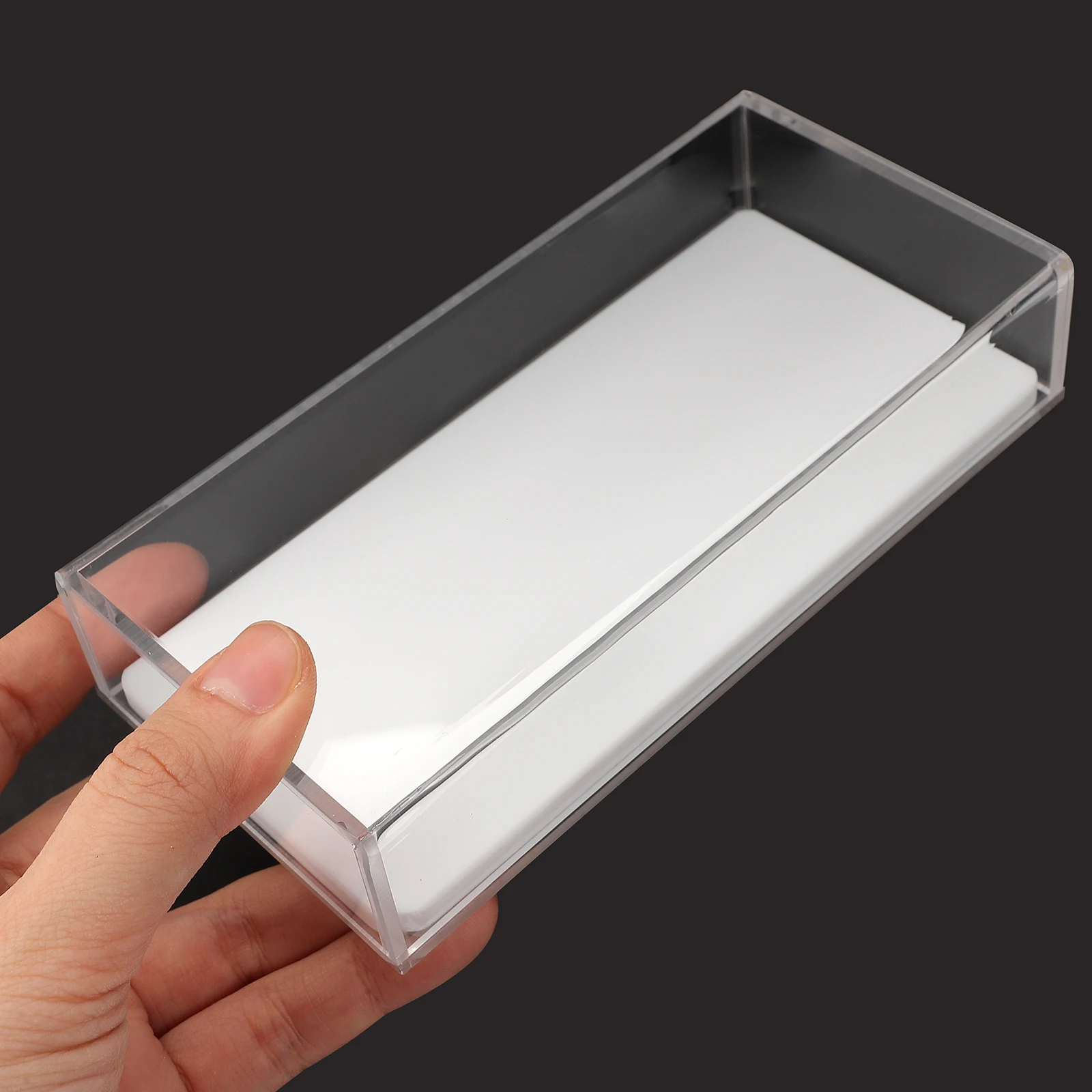 

Eyelash Storage Box Acrylic Organizer False Lashes Case Container Protective Dustproof Eyelash Holder Artificial lash Packaging