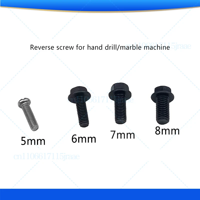 

100Pcs 4100 110 Cutting machine Reverse tooth screw Press plate screw Hand drill Marble machine 5-6-7 -8 accessories