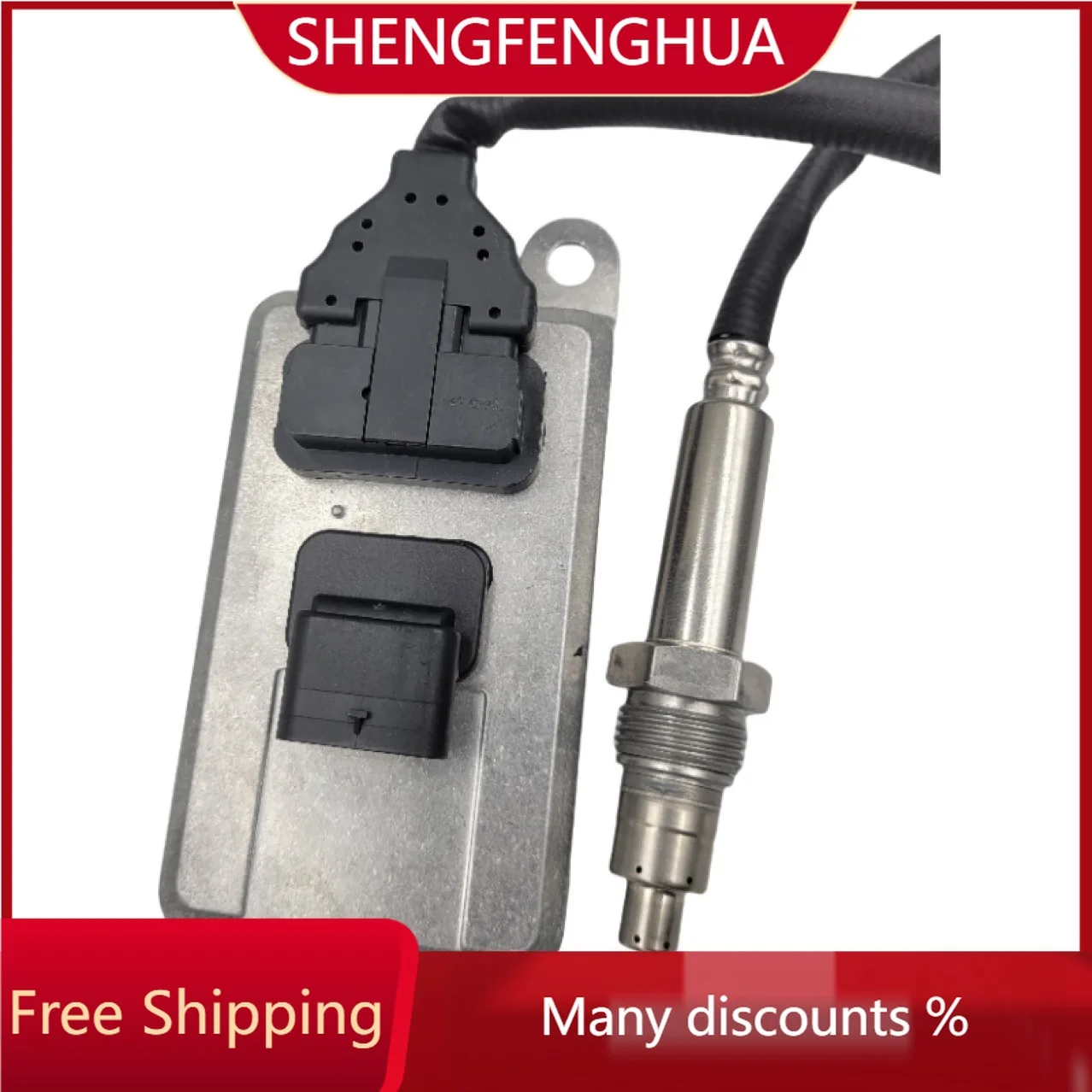 SHENGFENG HUA Free Shipping 5WK9 6720A 5801777219 Cross-border nitrogen and oxygen sensor 24V NOX SENSOR SHENGFENGHUA-QY