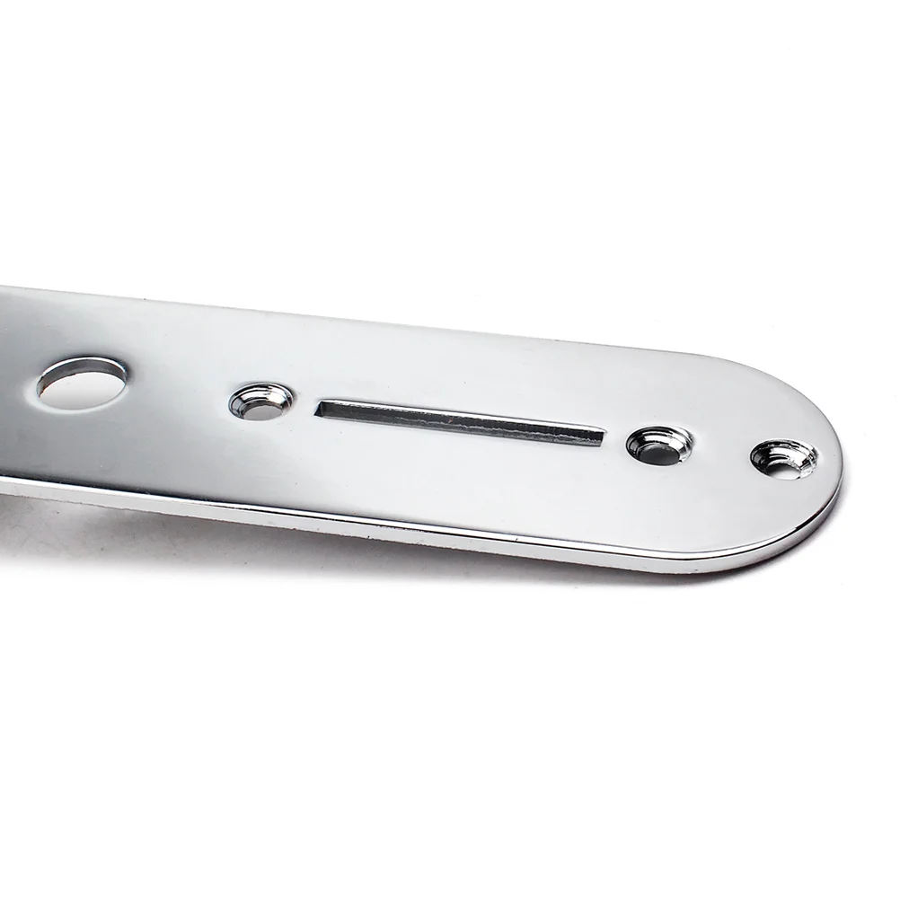 

Bridge Control Plate Ge211 Silver Metal Guitar Control Cavity Cover Sturdy Durable Antirust Texture High Glossiness Tl