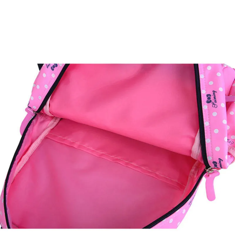 3 pcs/set Impressão Mochilas Mochila Mochila Moda Crianças Adorável Mochila Para Crianças Meninas School bag Estudante Mochila sac