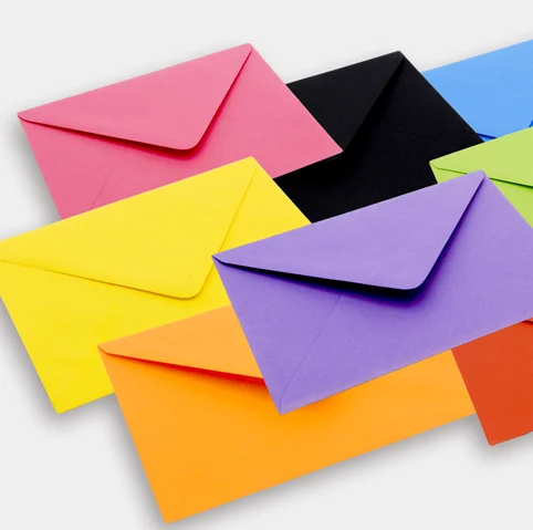 

11x16cm Customized Logo Size Color Envelope Customized Printing Paper Envelope for Wedding Invitation Letter Card Packaging