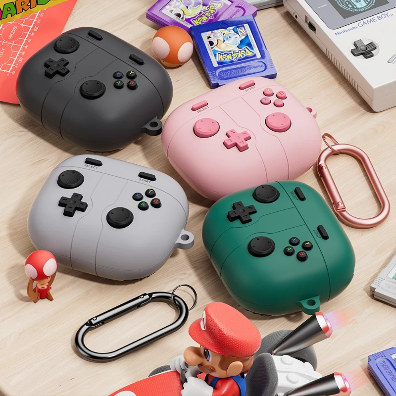 

Creative Gameconsole Cartoon Headset Protective Cover For Beats Powerbeats Pro2headphones Of MonsterShockproof Silicone Material