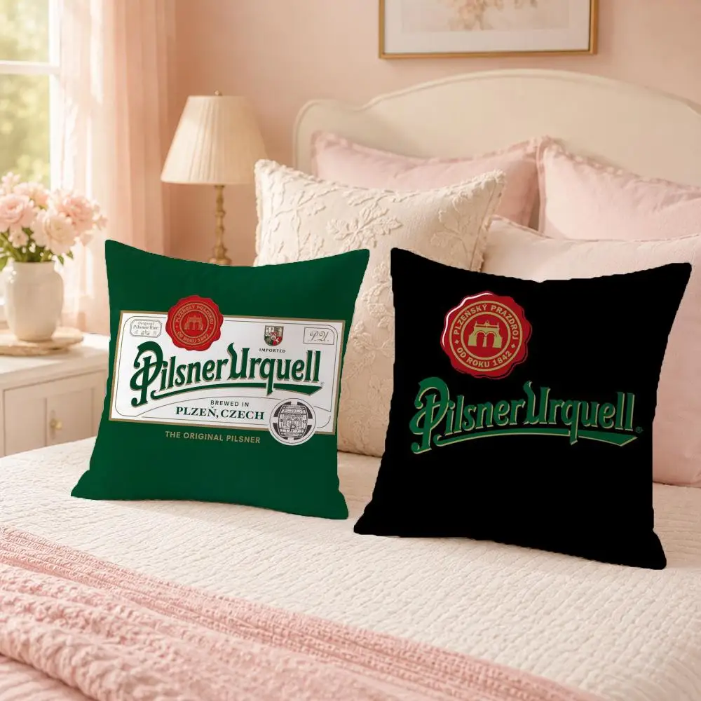 Famous Brand P-Pilsner UrquellS Cushion Cover Soft Skin Friendly Cloud Like Comfort Pillow Cover for Sofa Bed Seat